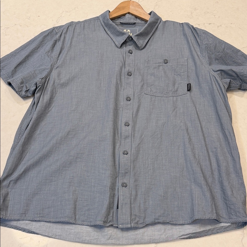 KUIU Button Down Organic Cotton Shirt‎ Size XXL